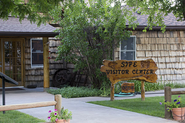 Picture of Sipe Wildlife Area visitor center entrance